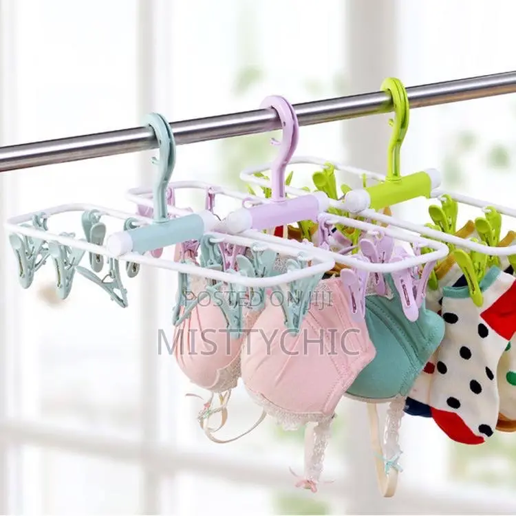Multifunctional Sock Drying Clip