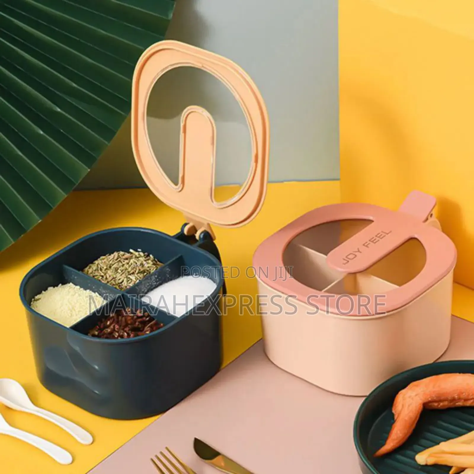 4 Compartment Spice Rack