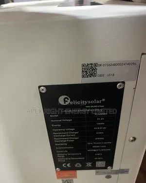 15kwh Felicity Lithium Battery Flat Newest Version