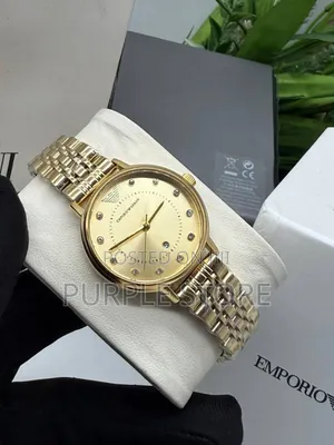 Emporio Armani Quality Non Tarnish Steel Watch for Women