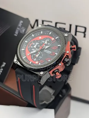 Megir Solid Quality Functional Chronograph Wristwatch