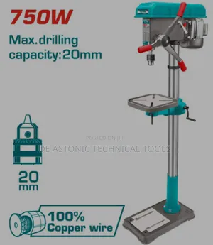 Total 750w Drill Press-20mm
