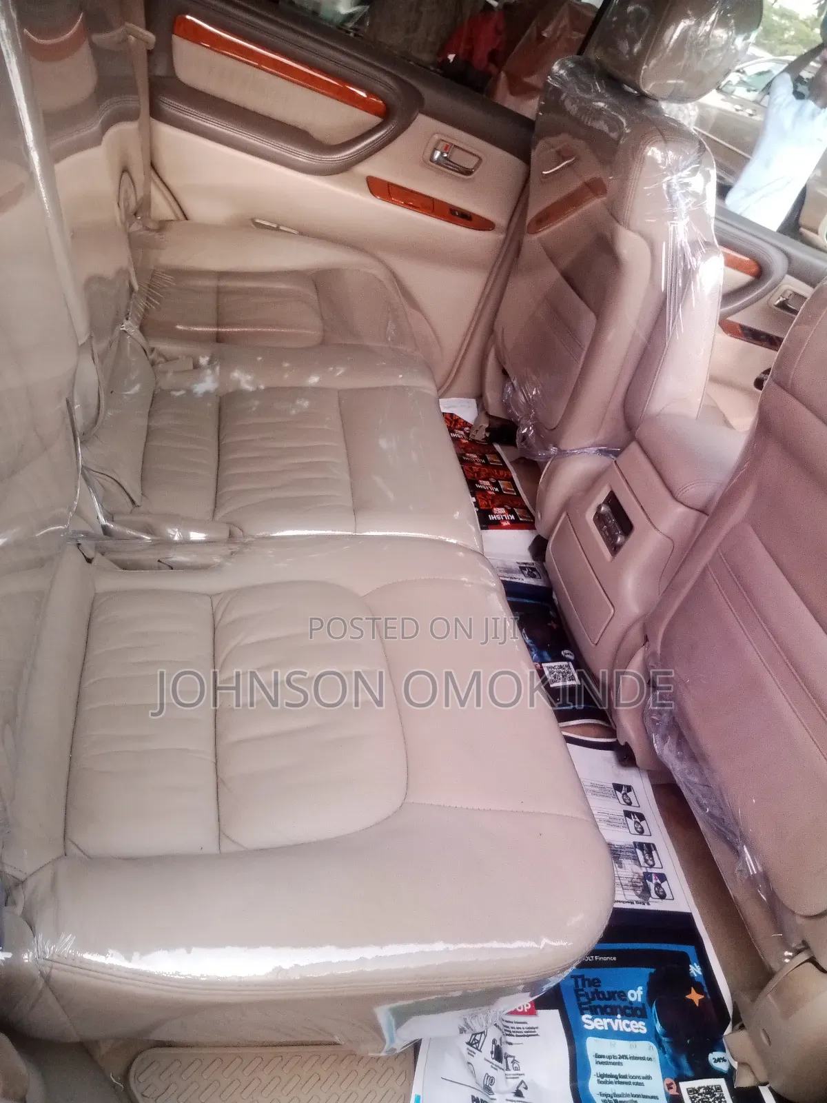 Lexus LX 470 AWD 2005 White