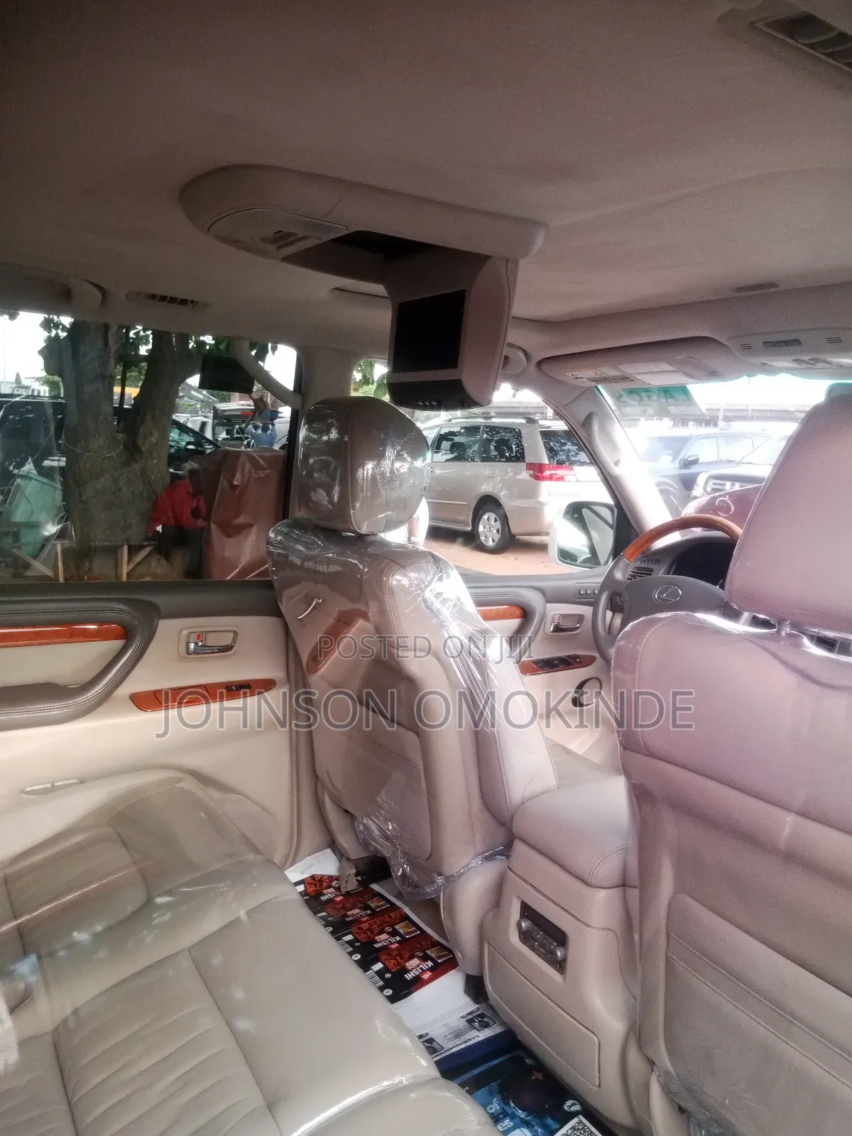 Lexus LX 470 AWD 2005 White