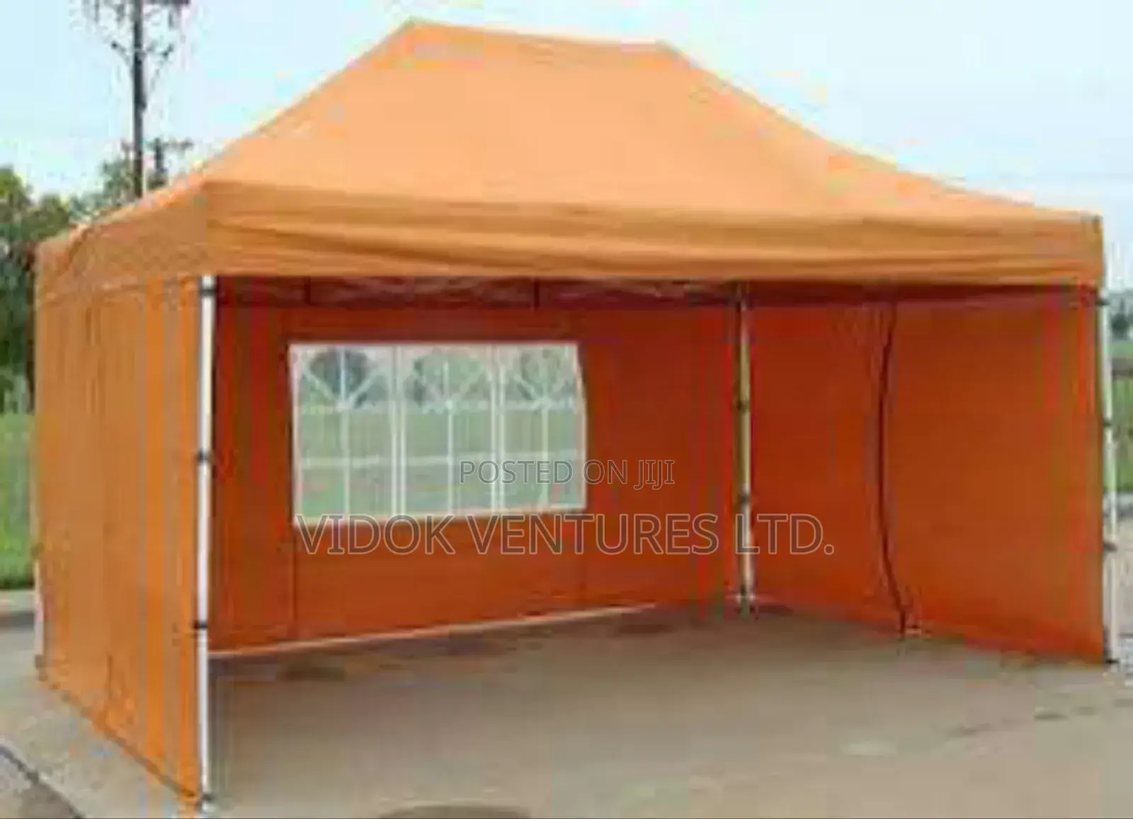 Foldable Canopy 10 X 20with 4 Side Covers Imported