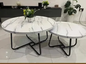 2 in 1 Centre Table Extendable Marble Centre Table
