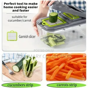 22pcs Multi-Functional Vegetable Chopper – Slicer, Dicer