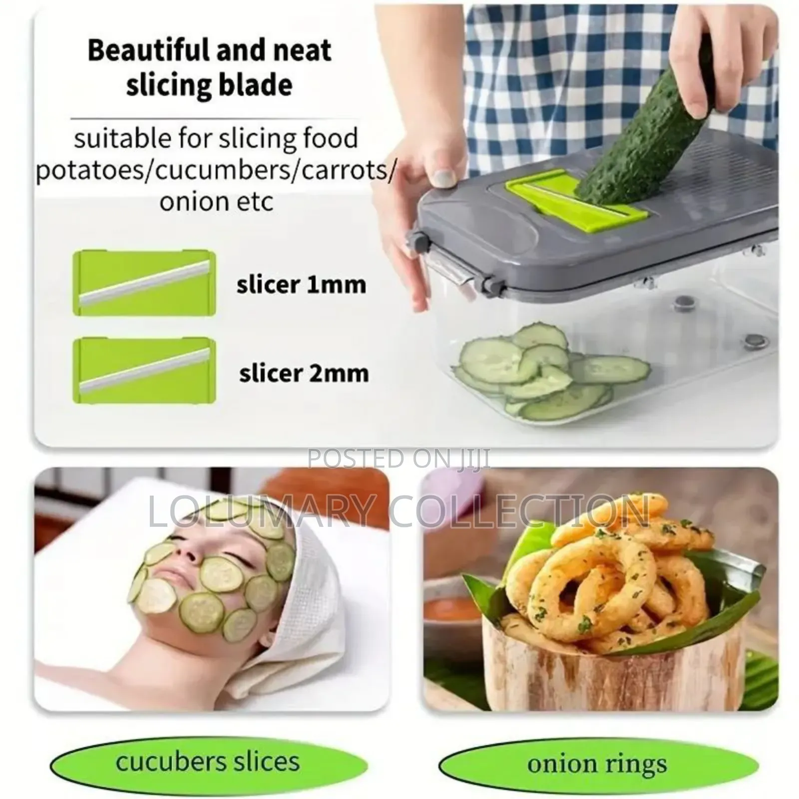 22pcs Multi-Functional Vegetable Chopper – Slicer, Dicer