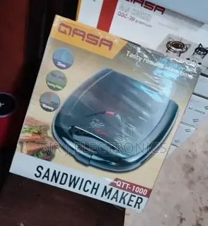 Qasa 4 Slice Toasting Machine/Sandwich Maker + Warranty