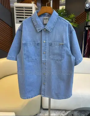 Photo - Denim Short Sleeve Jacket