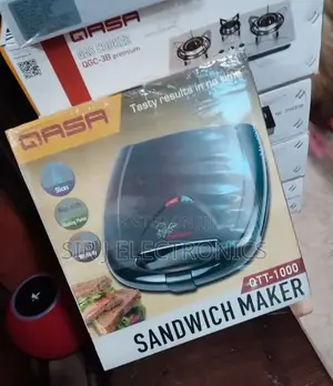 Brand New Qasa 4 Slice Toaster / Sandwich Maker + Warranty