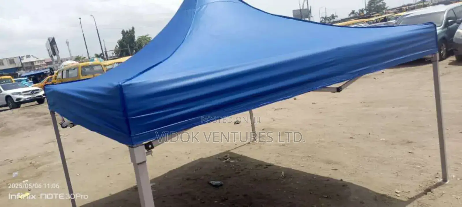 Foldable Canopy/Pup Up Tent( 10ft X 10ft)Pu Strong Frame