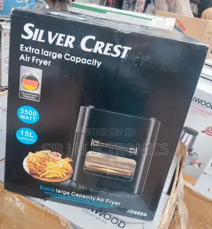 Original 15 Litres Silver Crest Air Fryers + Warranty