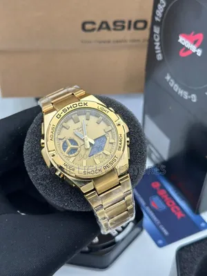 Original Gold Plated G Shock Wrist Watch