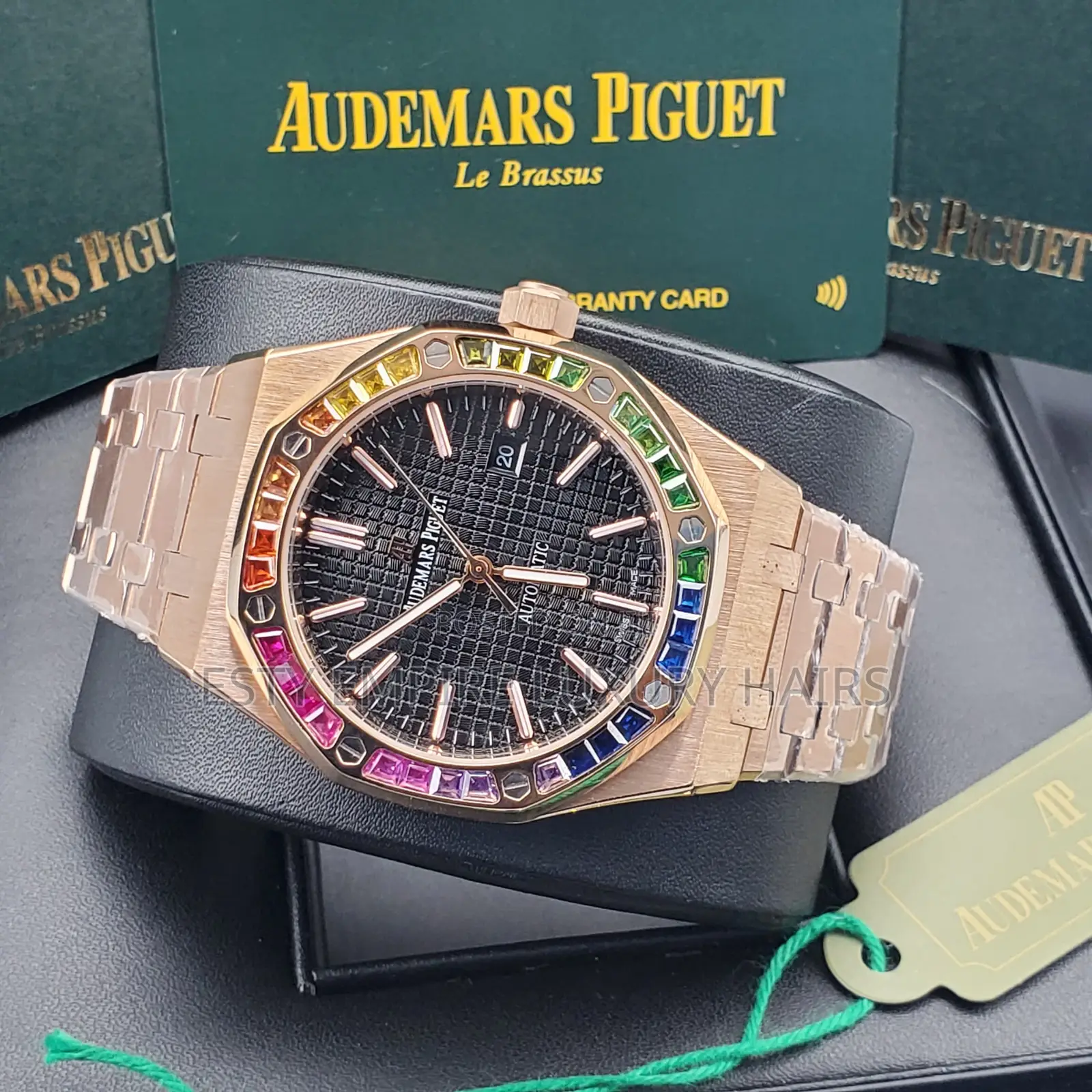Audemars Piquet Skeleton Automatic Engine Rainbow Stone
