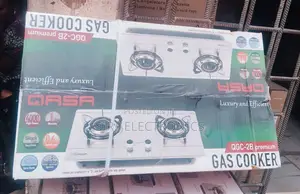 Original Qasa 2 Burner Cabinet / Inbuilt Gas Cooker