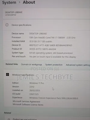 Laptop Lenovo ThinkPad P71 32GB Intel Core I7 SSD 1T