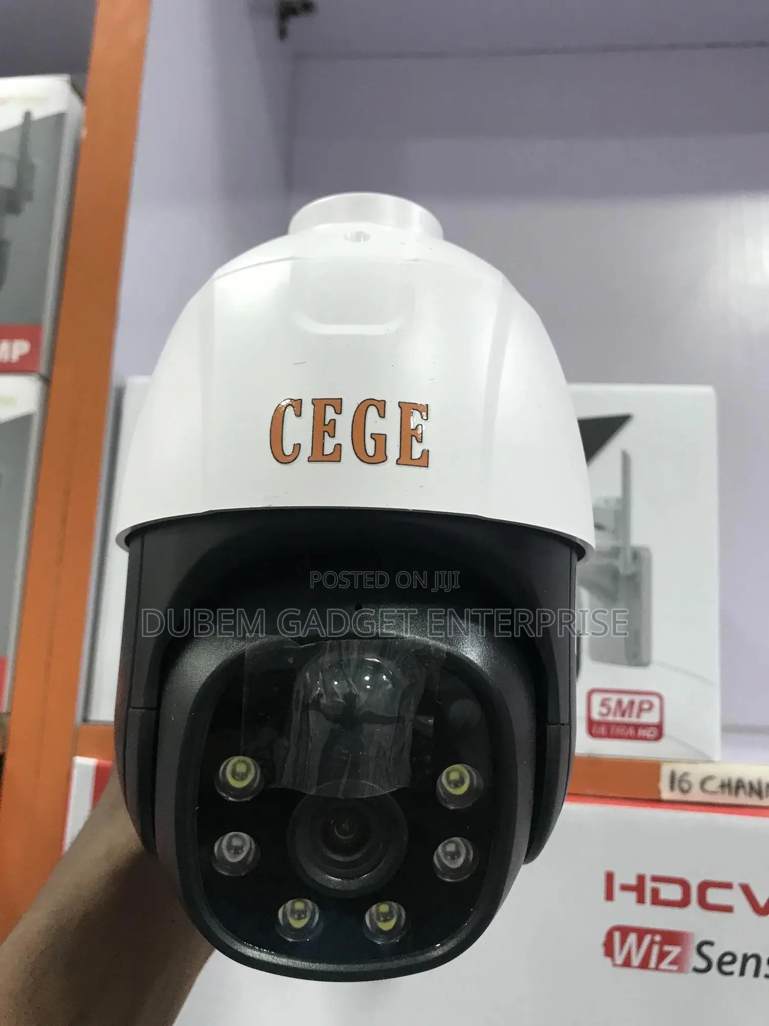 4g V380 Single Lens Solar Camera