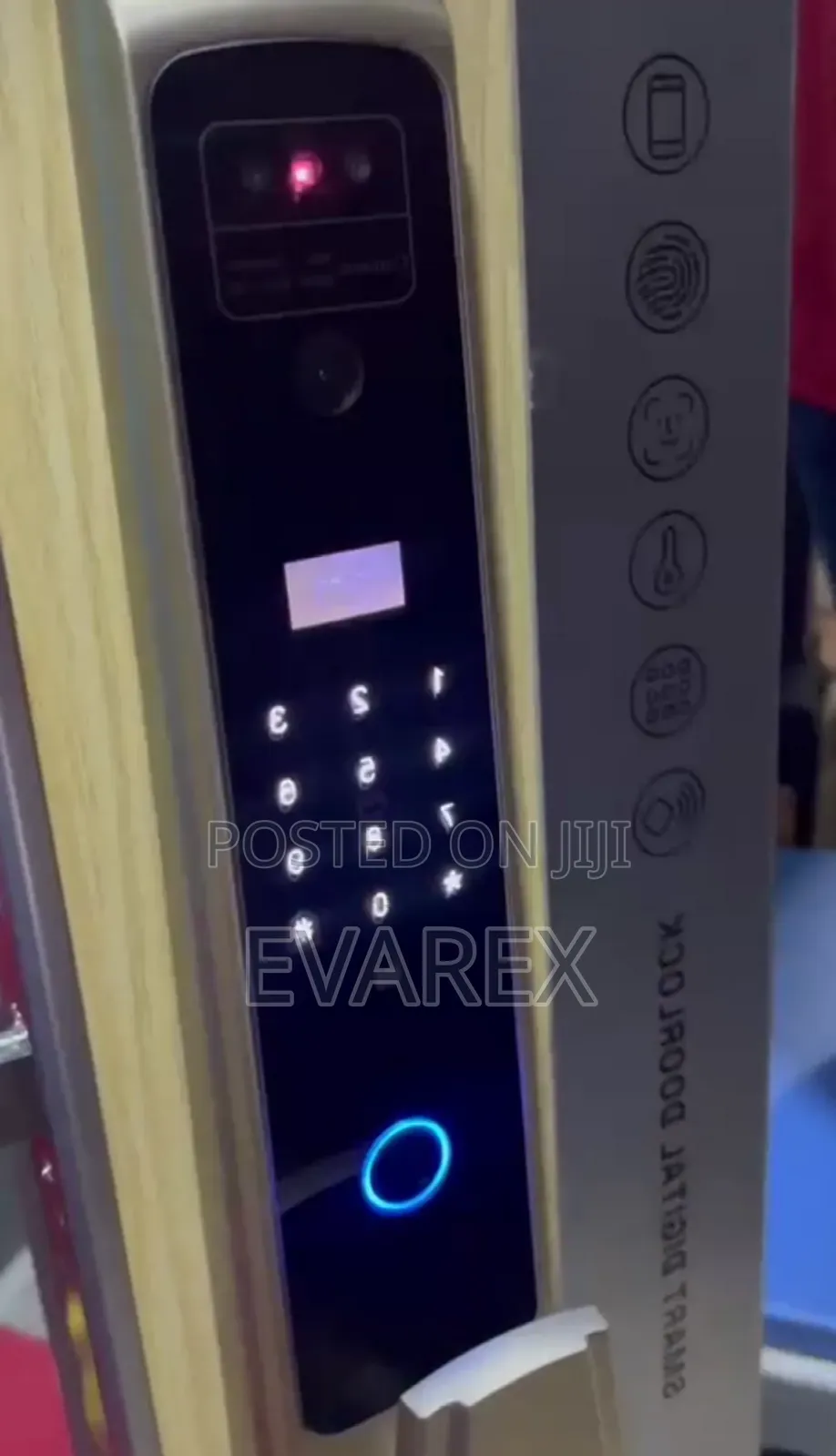 Door Security Digital Smart Lock, 6 Ways Unlock.