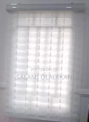 White 3d Window Roller Blind