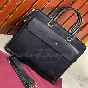Photo - High Quality Luxury Mont Blanc Laptop Bag/Office Bag