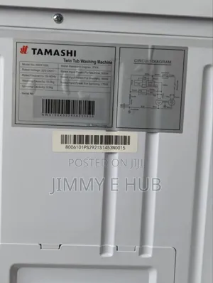 10kg Tamashi Washing Machine
