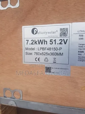 Felicity Lithium 7.5kwh Lithium Battery