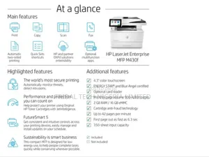 Hp Laserjet Enterprise Mfp M430f