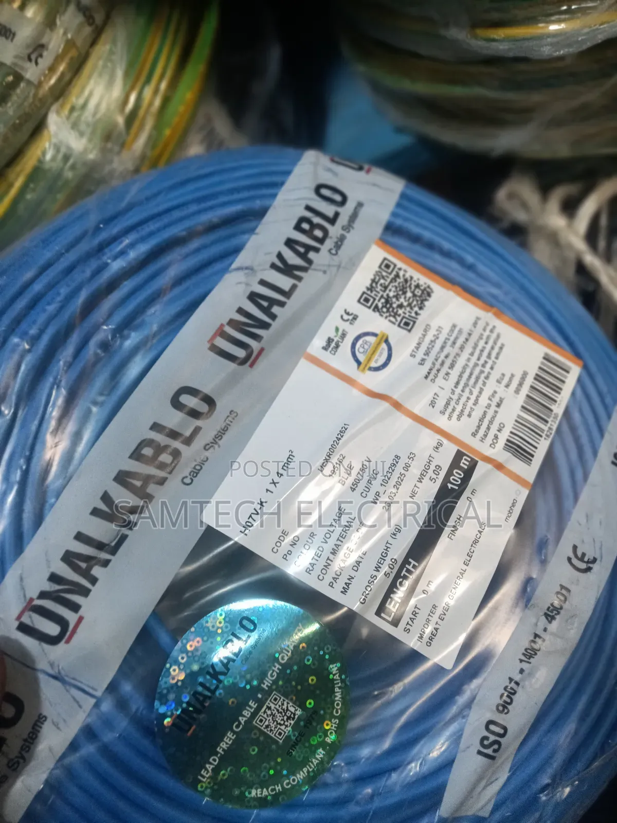 4mm Single Flex Cable
