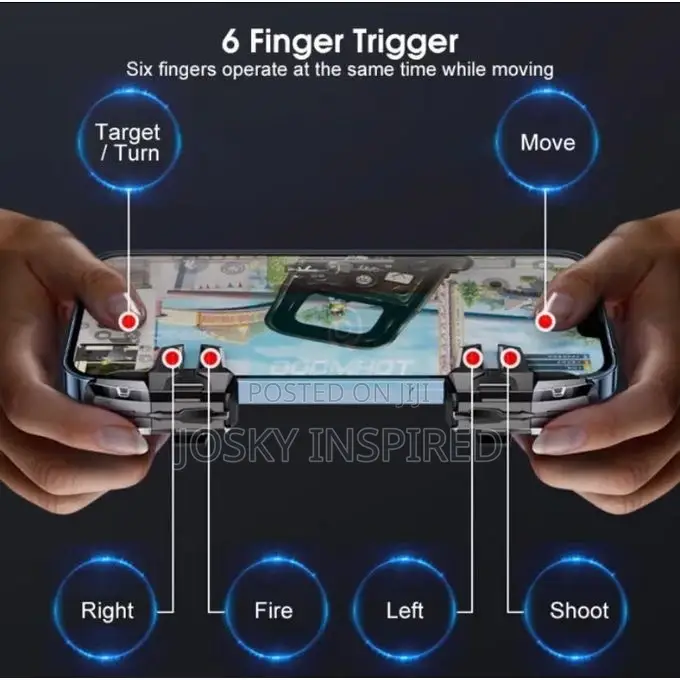 M01 Mobile Phone Trigger Shooting Controller Button Handle