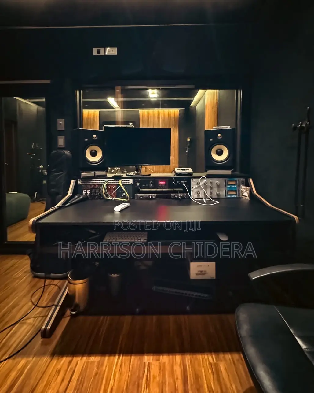 2ft by 7ft Acoustic Panel Dark Glow