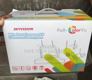 Wireless CCTV Camera Kit 4 Channel
