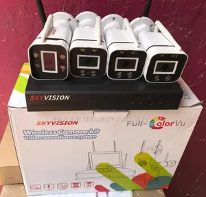 Wireless CCTV Camera Kit 4 Channel