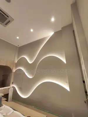 Wall Plasterboard Created Design