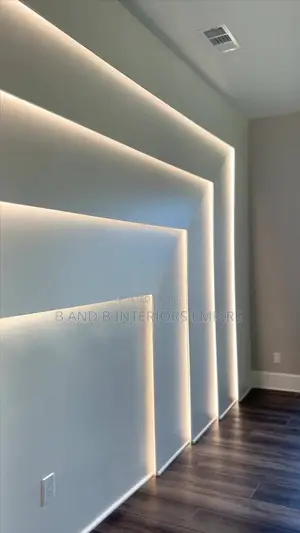 Wall Plasterboard Created Design