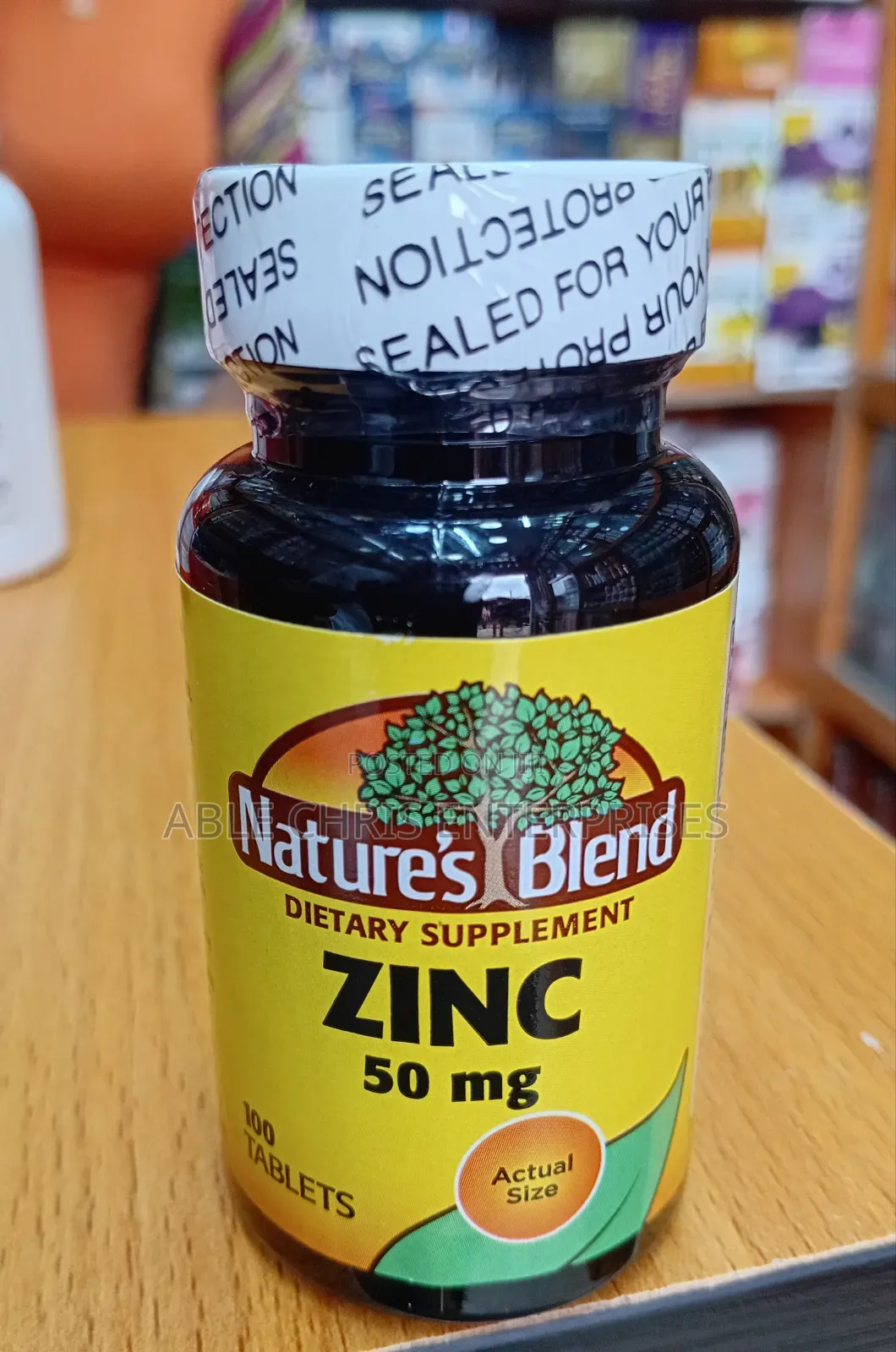 Nature's Blend Zinc 50