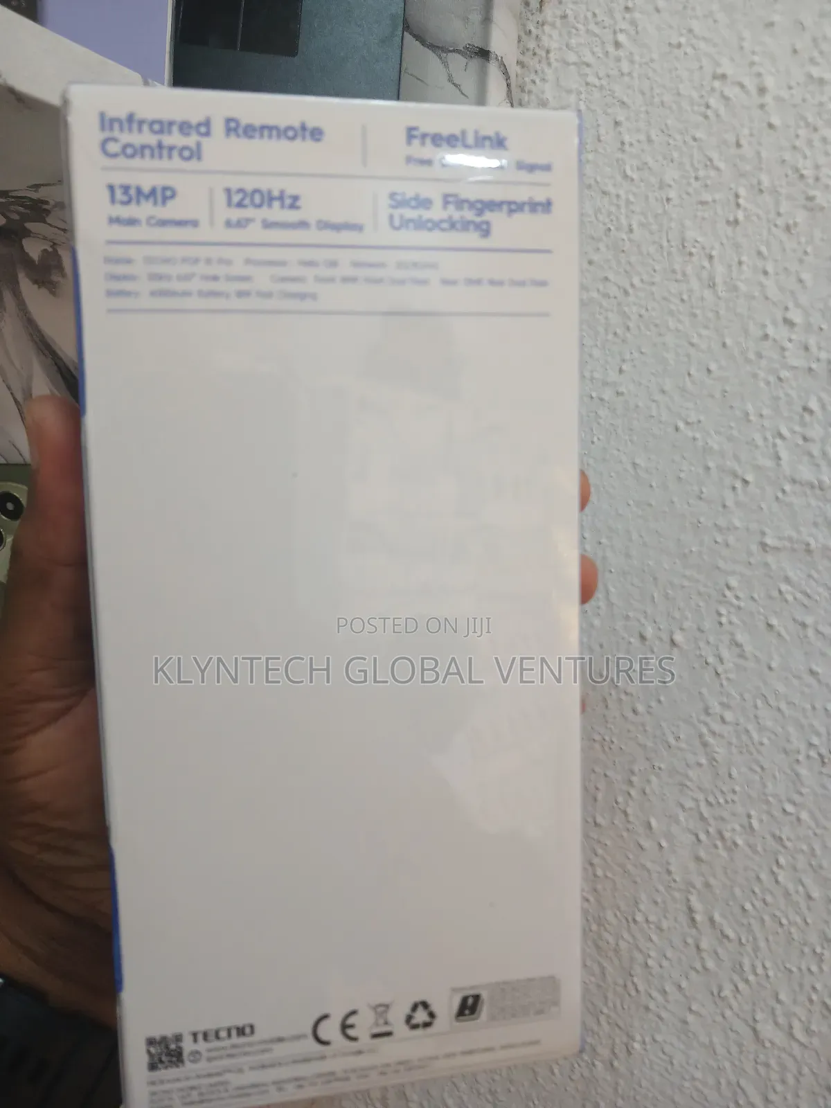 New Tecno Pop 10 128 GB Black