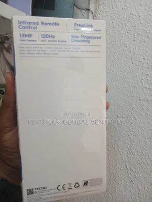 New Tecno Pop 10 128 GB Black