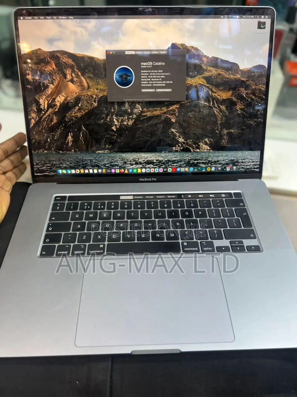 Laptop Apple MacBook Pro 2019 64GB Intel Core i9 SSD 1T
