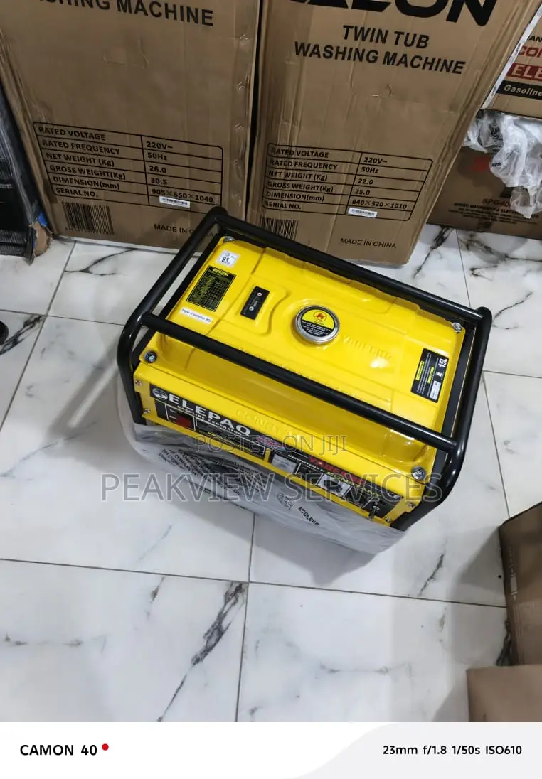 Never Lose Power – Elepaq 3.5kva Generator Sv5800