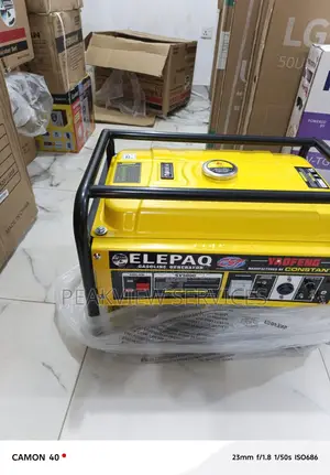 Power Your Day With Elepaq Sv5800 – 3.5kva Manual Gen