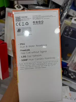 New Tecno Spark 40 Pro+ 256 GB Black