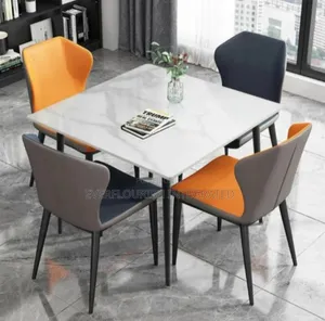 Beautiful Foreign Dining Set by 4 Chairs