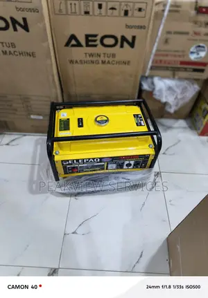 Elepaq Sv5800 Efficient Manual Generator for Homes Shops