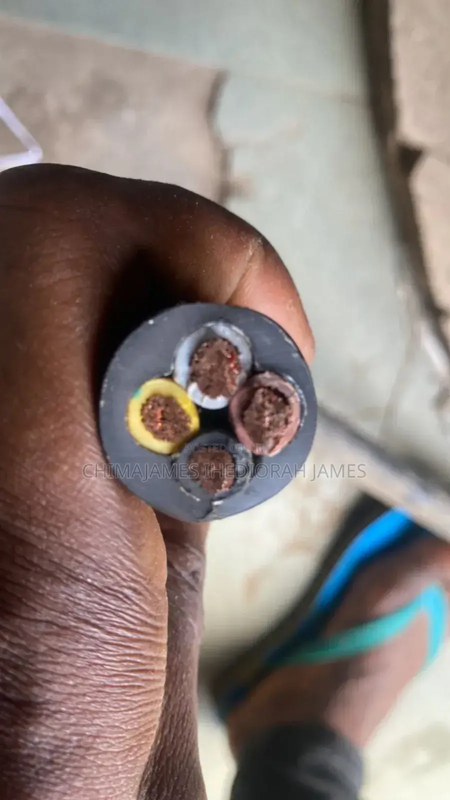 3copper5mm *4 Core Flexible Pure