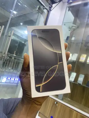 Photo - New Apple iPhone 16 Pro Max 512 GB Black