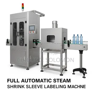 Full Automatic Steam Shrink Labeling Machine for Pet Bottles