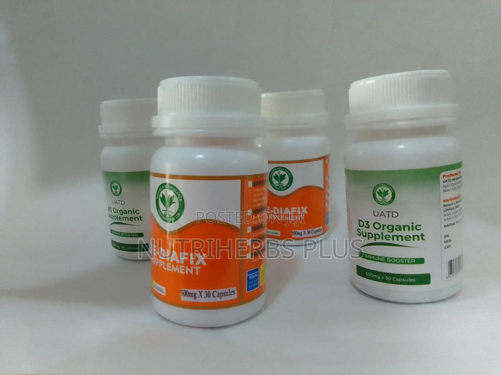 Uatd D3 Organic Supplement+De-Diafixsupplement 100%Effective