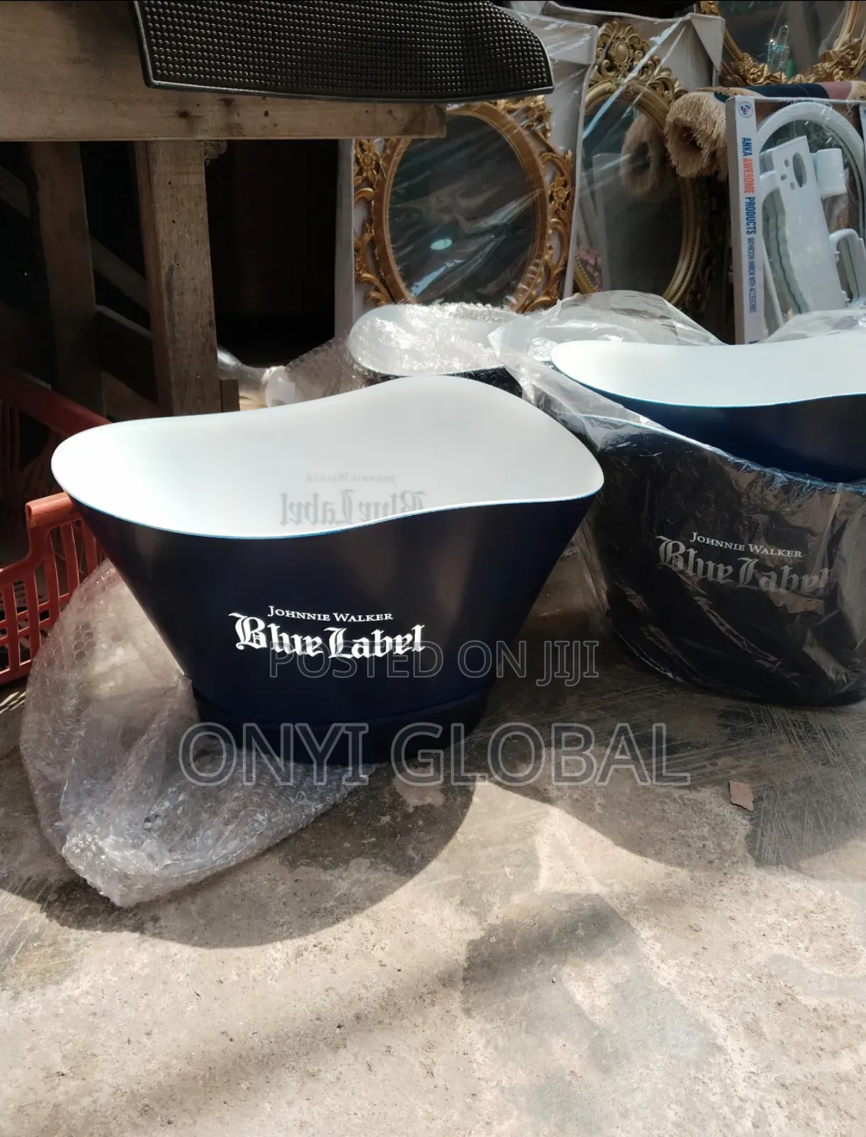 Champagne Bowl With Light