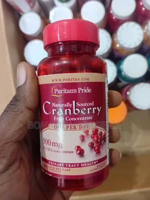 Photo - Puritan's Pride Cranberry 500mg X60 Caps
